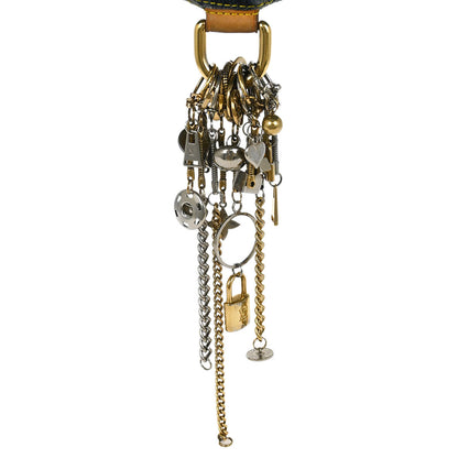 Louis Vuitton Blue Monogram Denim Mini Pleaty Raye Handbag M95332