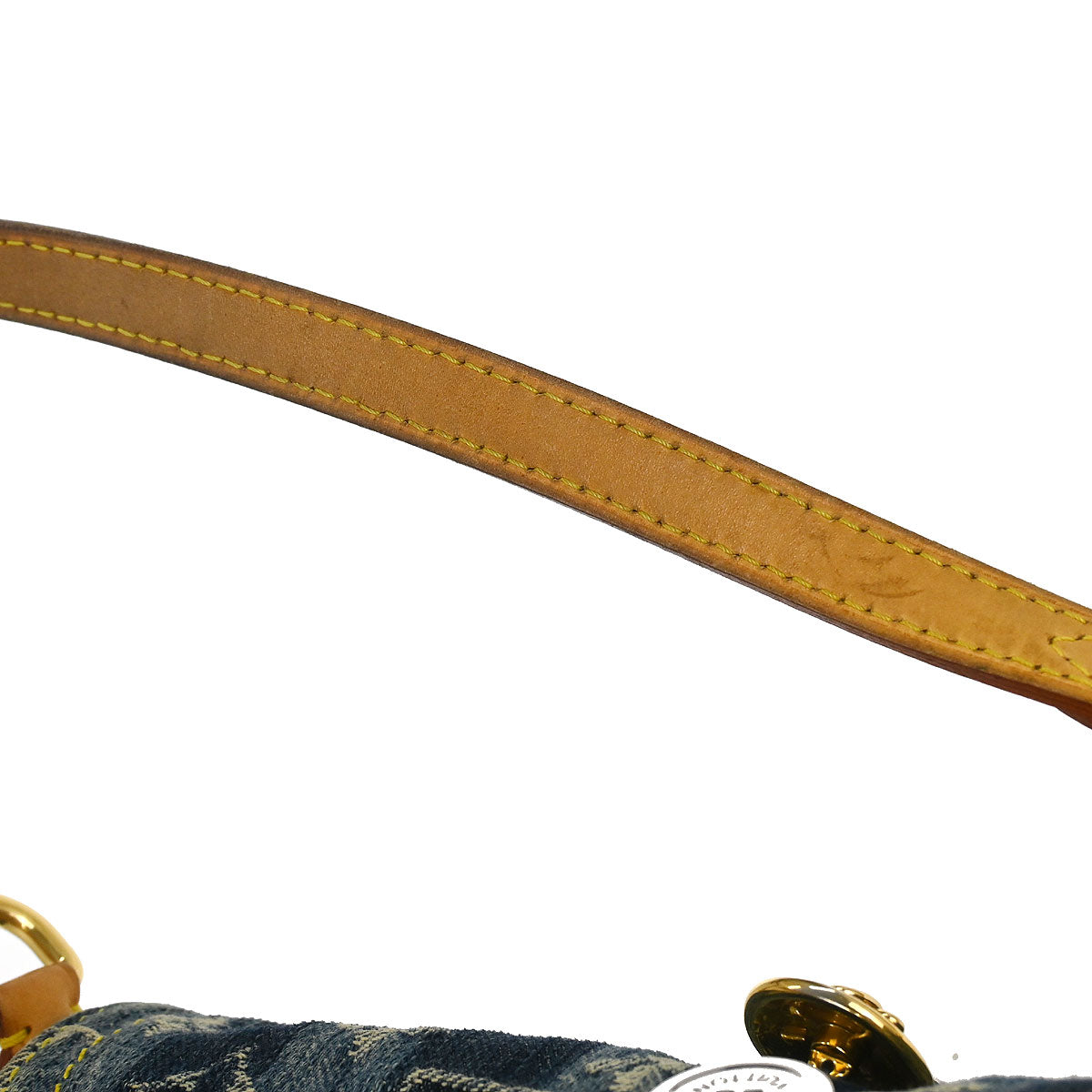 Louis Vuitton Blue Monogram Denim Mini Pleaty Raye Handbag M95332