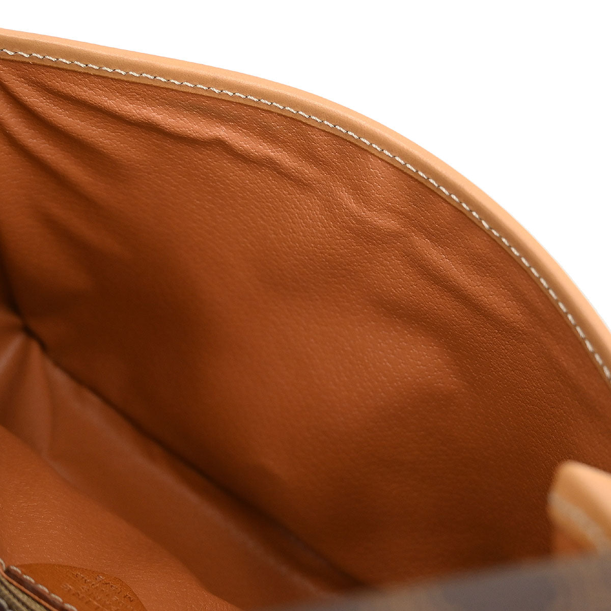 Celine Brown PVC Macadam Shoulder Bag