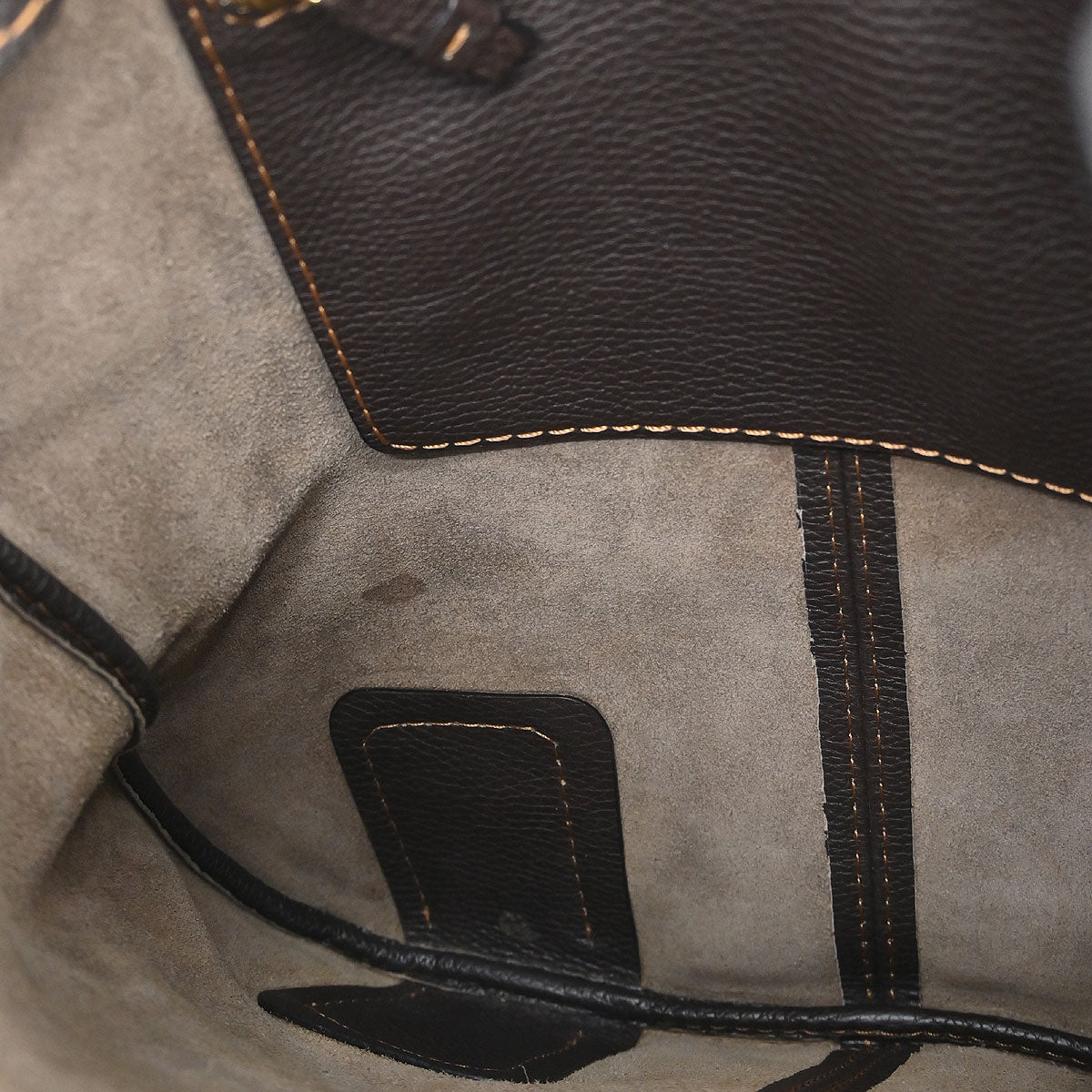 Loewe * Brown Leather Shoulder Bag