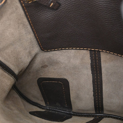 Loewe * Brown Leather Shoulder Bag