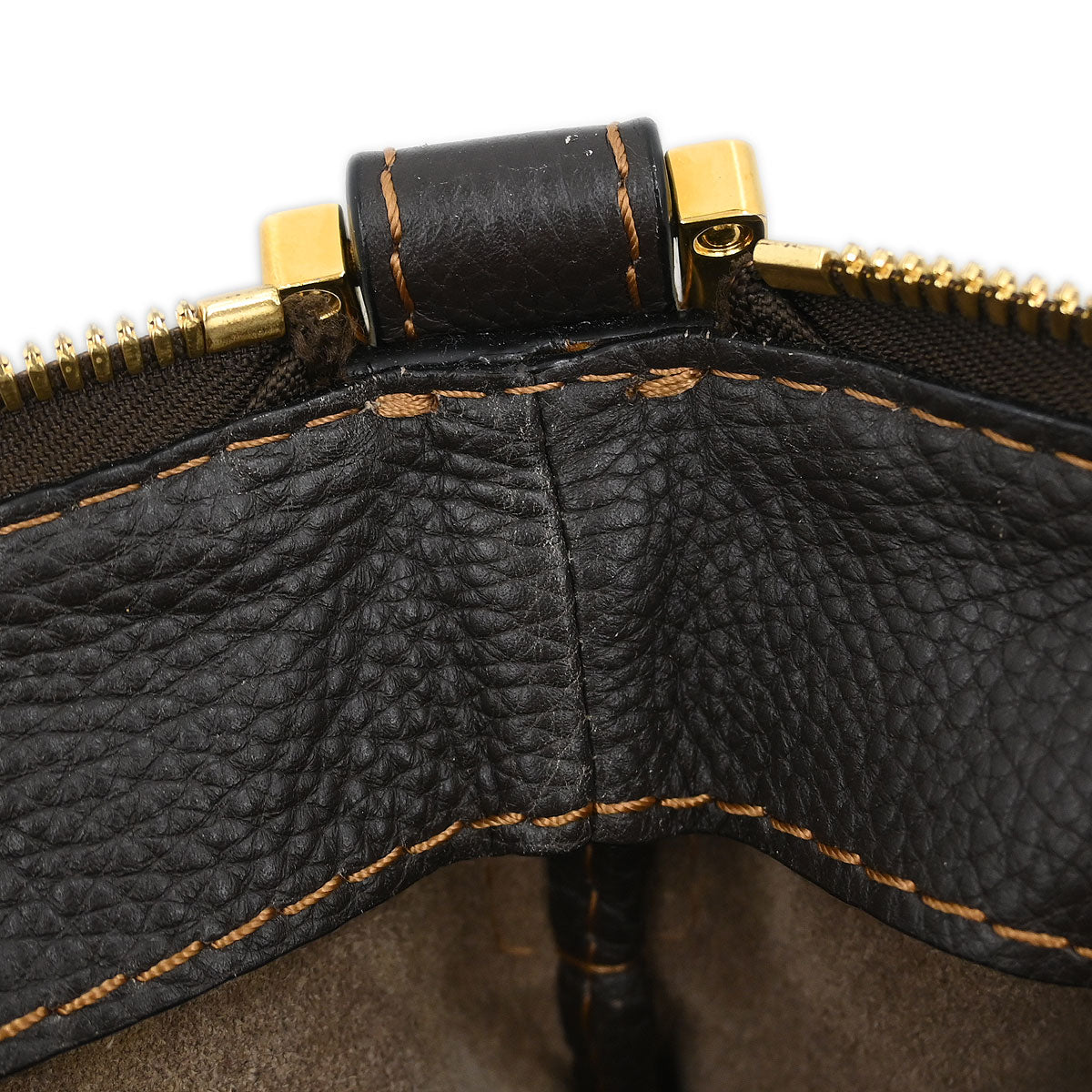 Loewe * Brown Leather Shoulder Bag