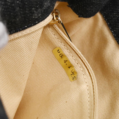 Chanel Indigo Denim Night Flight Mademoiselle Lock Shoulder Bag