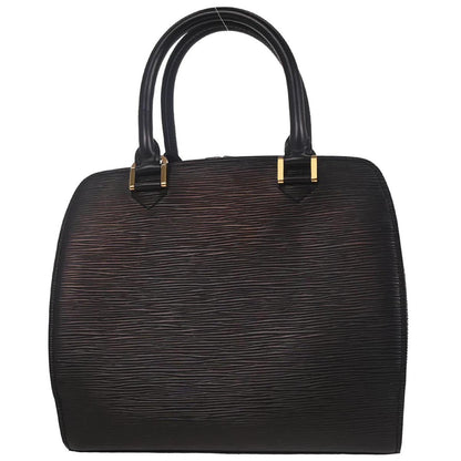 Louis Vuitton Black Epi Pont Neuf Handbag M52052