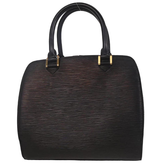 Louis Vuitton Black Epi Pont Neuf Handbag M52052