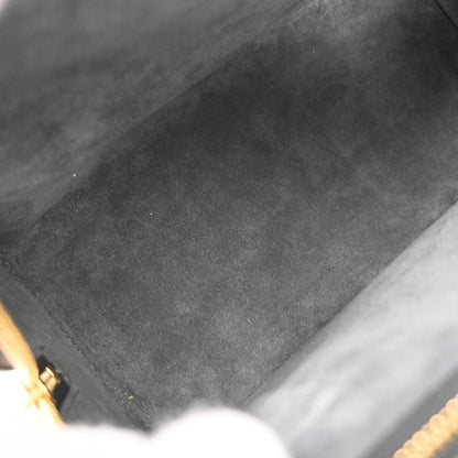 Louis Vuitton Black Epi Pont Neuf Handbag M52052