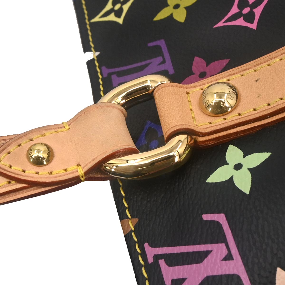 Louis Vuitton Black Monogram Multicolor Aurelia GM Tote Bag M40101