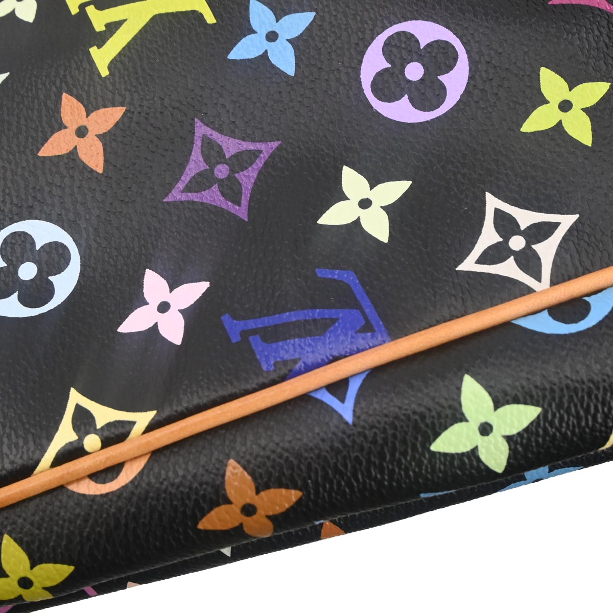 Louis Vuitton Black Monogram Multicolor Aurelia GM Tote Bag M40101