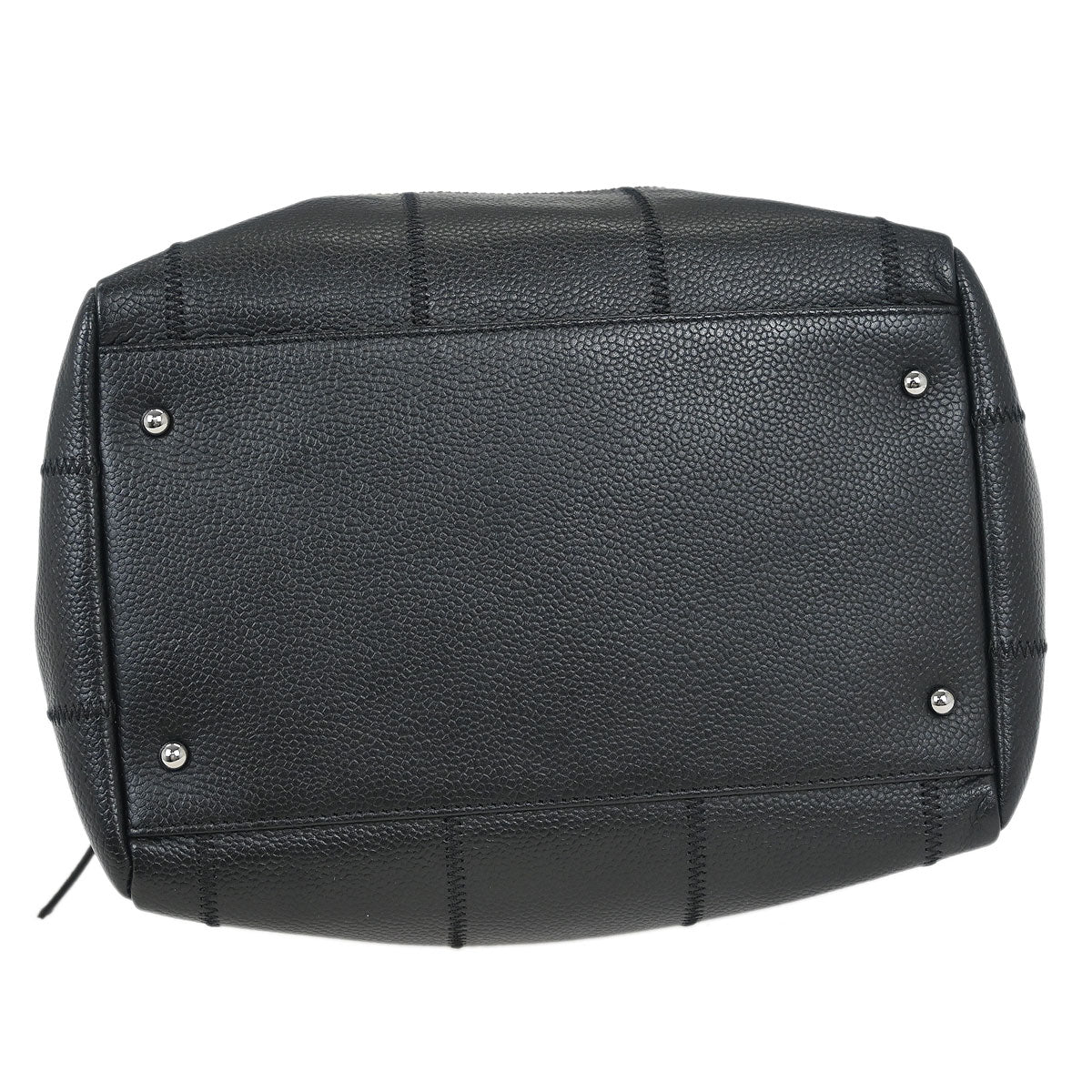 Chanel Black Caviar Chocobar Handbag