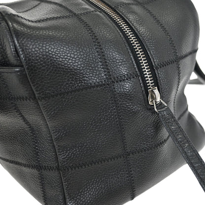 Chanel Black Caviar Chocobar Handbag