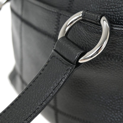Chanel Black Caviar Chocobar Handbag