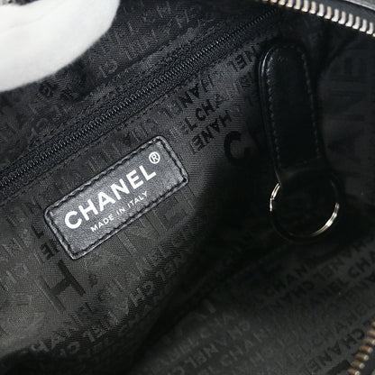 Chanel Black Caviar Chocobar Handbag