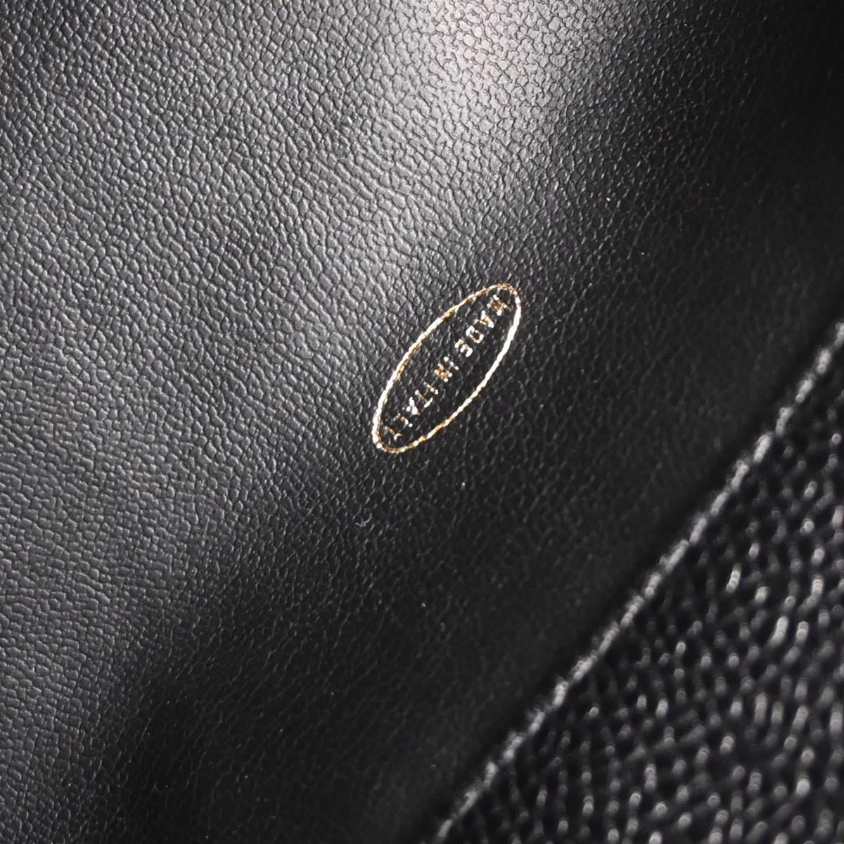 Chanel Black Caviar Drawstring Bucket Shoulder Bag