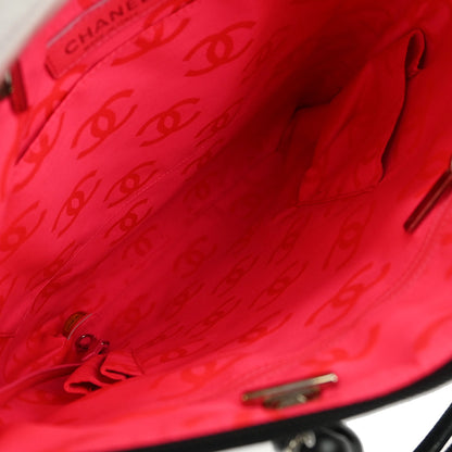 Chanel 2005-2006 Black Calfskin Cambon Ligne Handbag