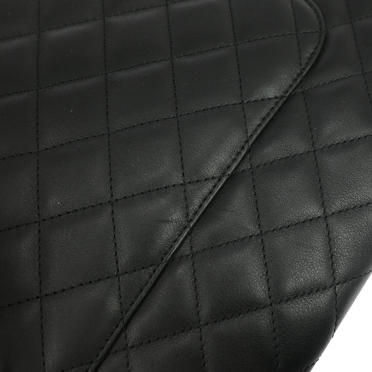 Chanel 2005-2006 Black Calfskin Cambon Ligne Handbag