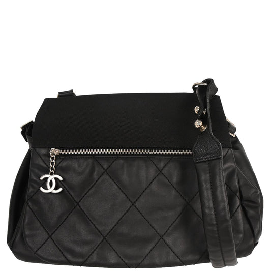 Chanel 2008-2009 Black Paris-Biarritz Shoulder Bag