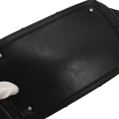 Chanel Black Caviar Choco Bar Handbag