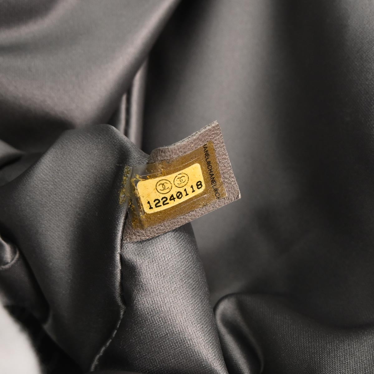 Chanel 2008-2009 Black Lambskin Handbag