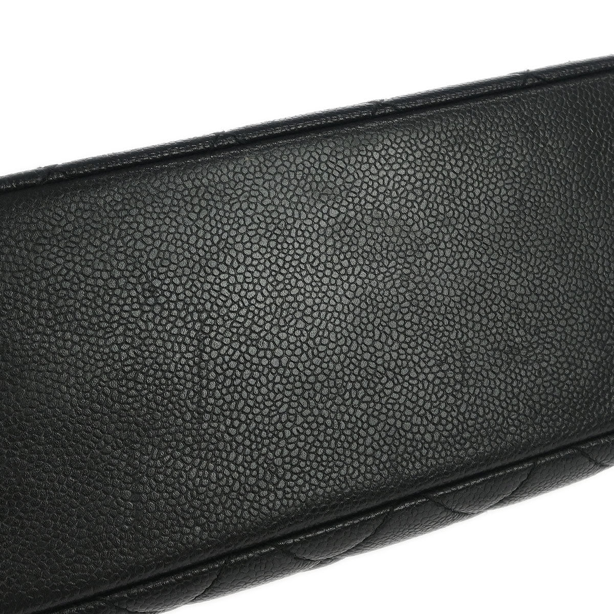 Chanel 1997-1999 Black Caviar Shoulder Bag