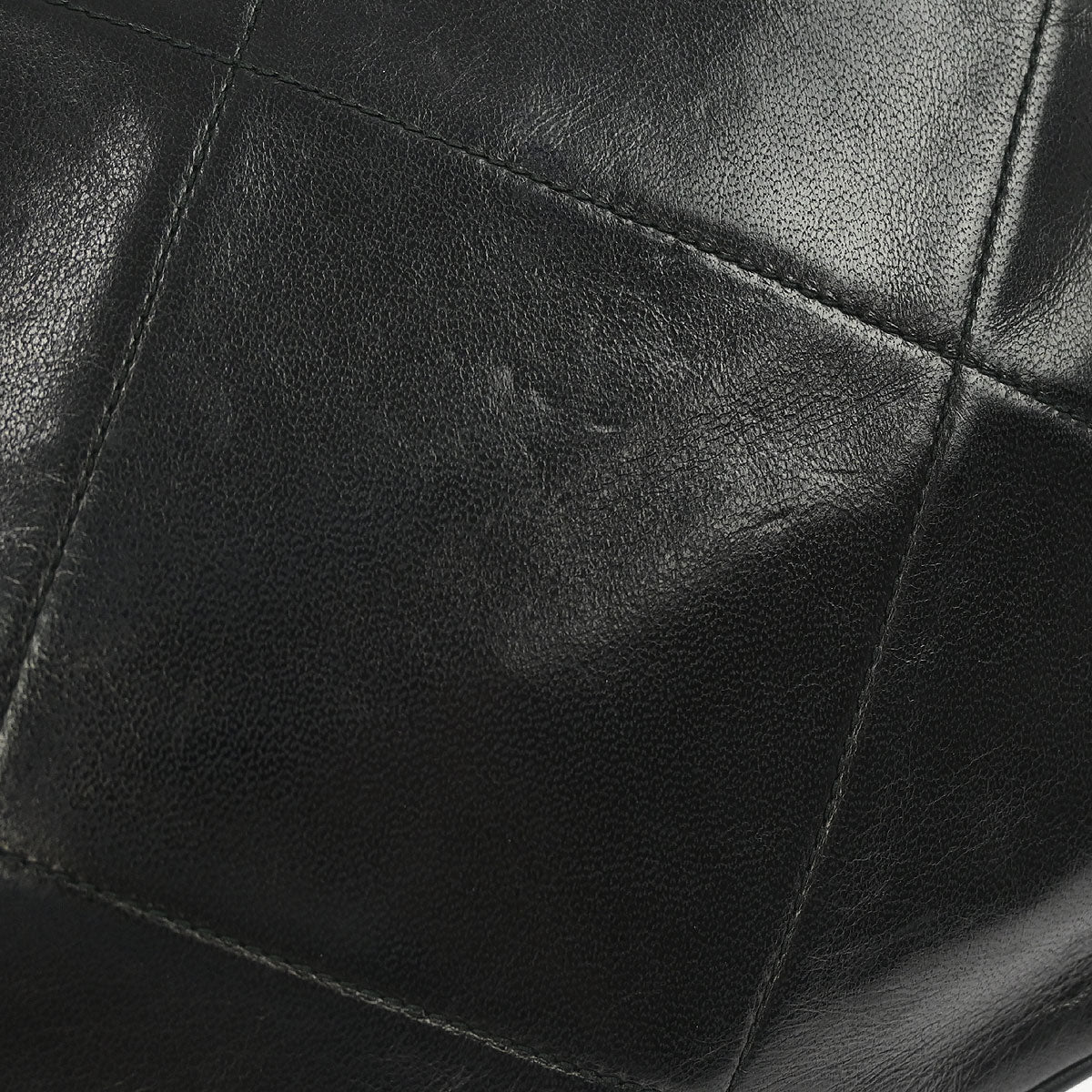 Chanel 1989-1991 Black Lambskin Shoulder Bag