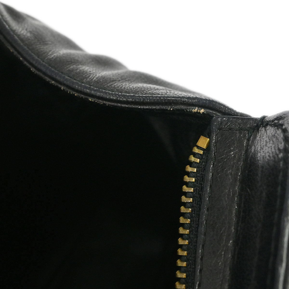 Chanel 1989-1991 Black Lambskin Shoulder Bag