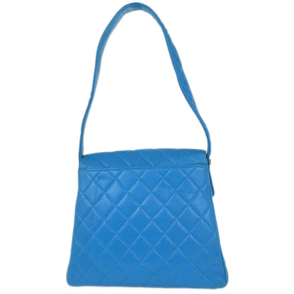 Chanel Blue Caviar Shoulder Bag