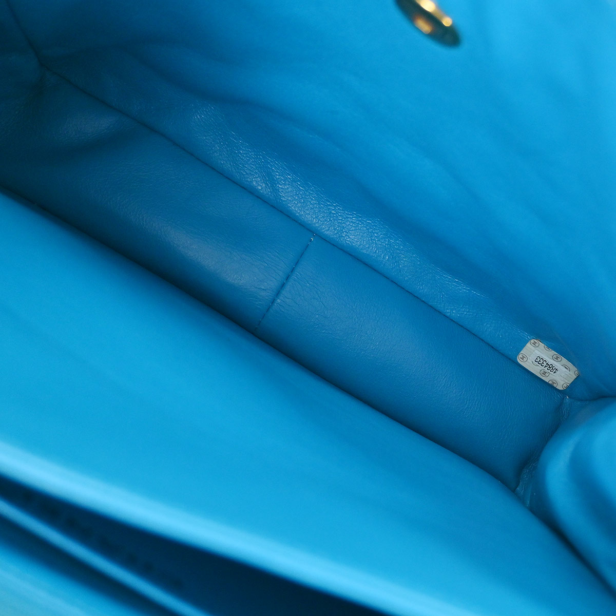 Chanel Blue Caviar Shoulder Bag