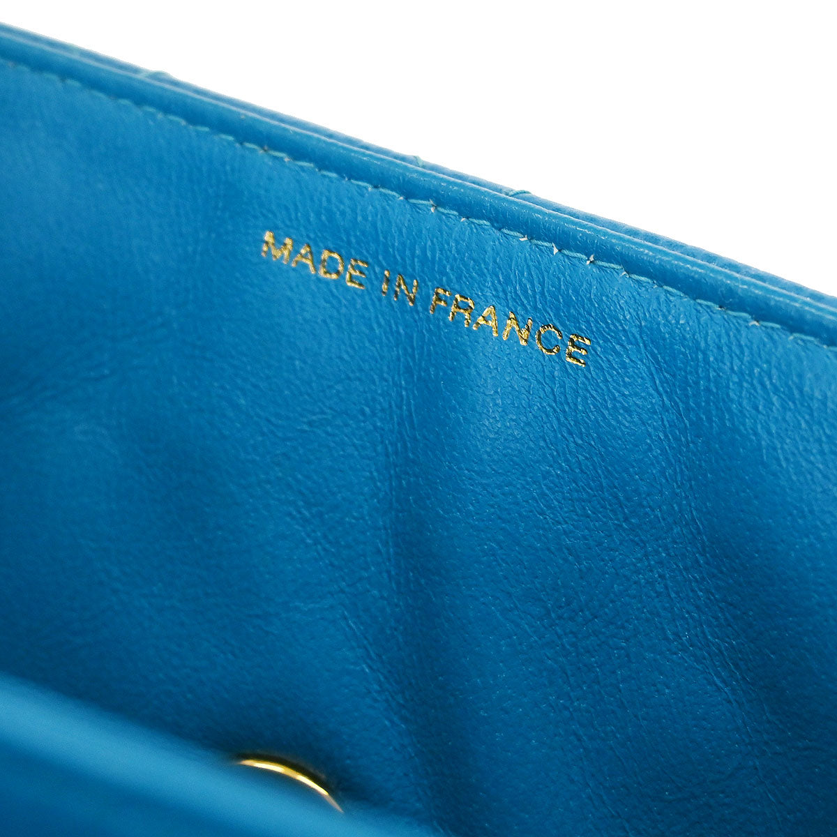 Chanel Blue Caviar Shoulder Bag