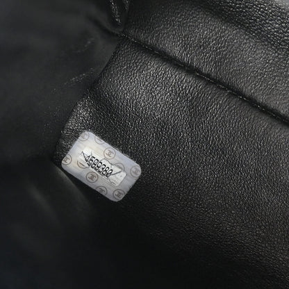 Chanel 1996-1997 Black Calfskin Kelly Top Handle Handbag