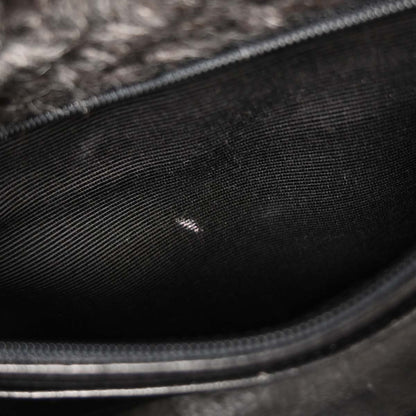 Chanel * 1997-1999 Gray Fur Handbag
