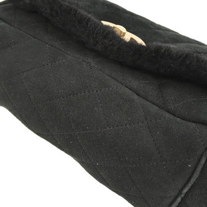Chanel 2005-2006 Black Sheepskin Mouton Handbag