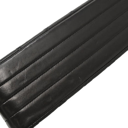 Chanel Black Lambskin Paris Shoulder Bag