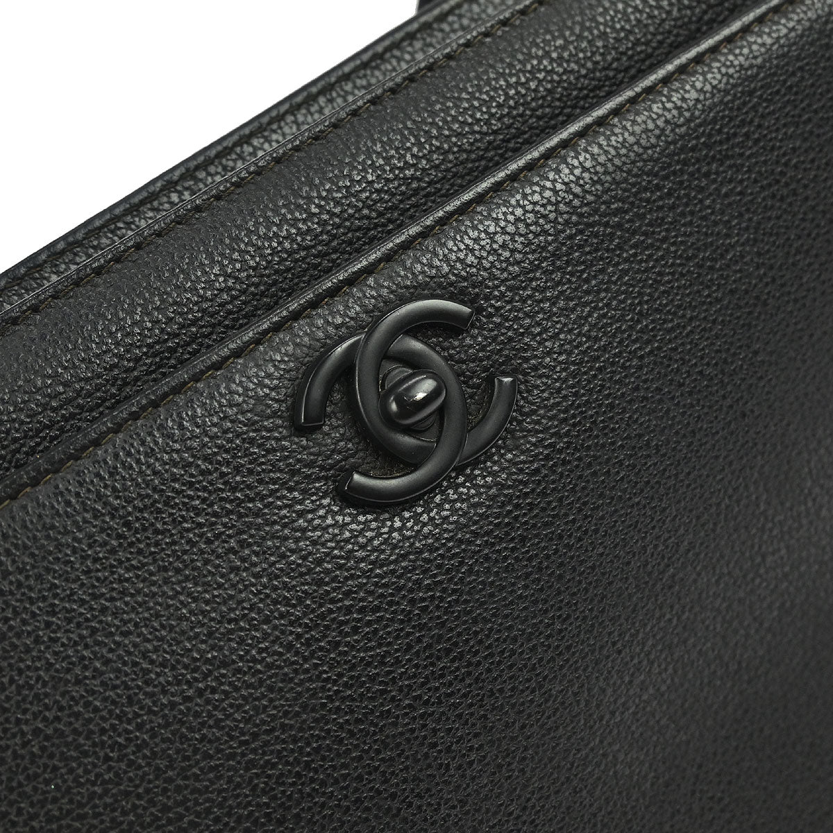 Chanel Black Calfskin Handbag