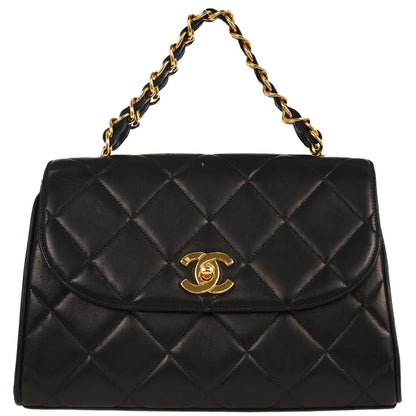 Chanel Black Lambskin Handbag