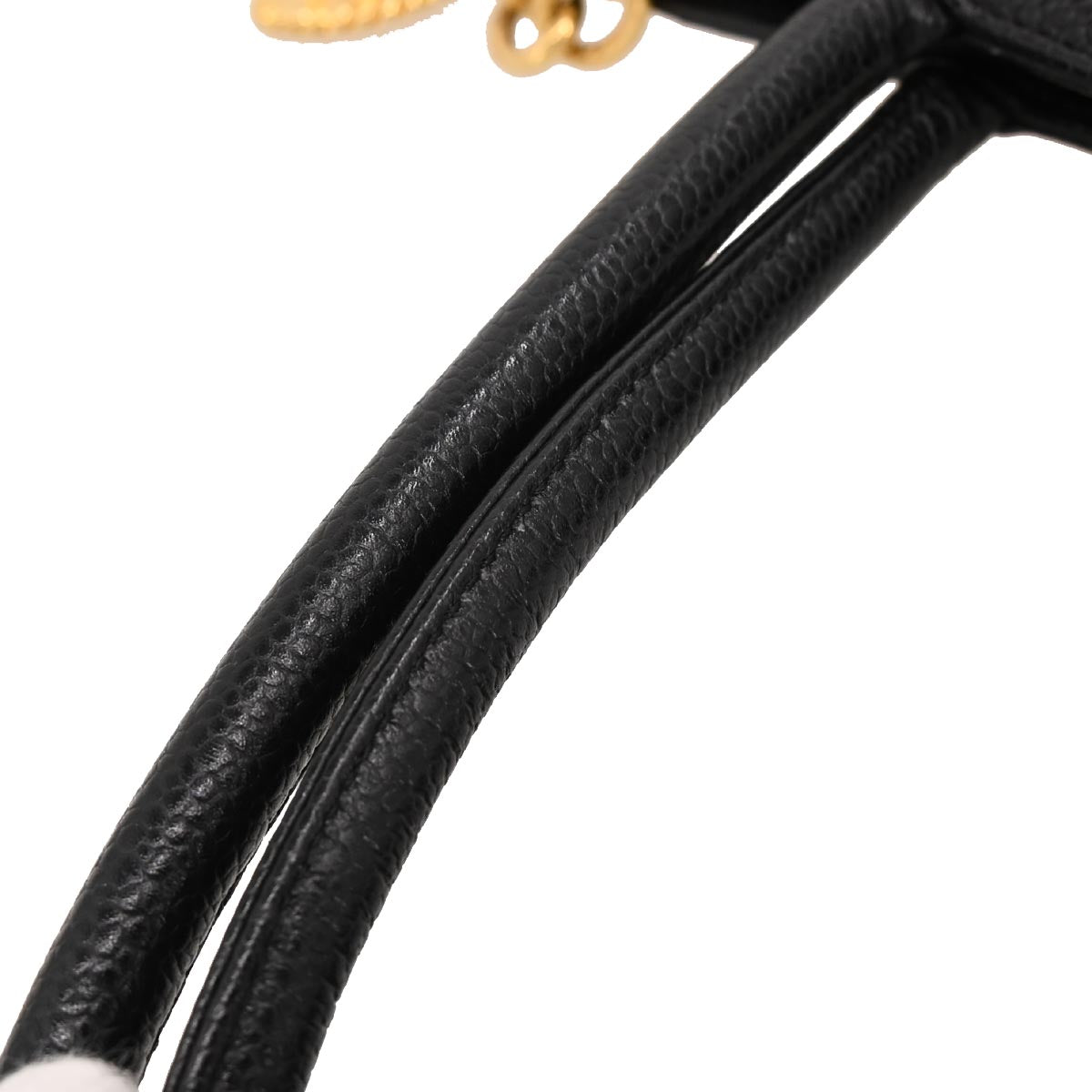 Chanel 2002-2003 Black Caviar Medallion Tote Handbag