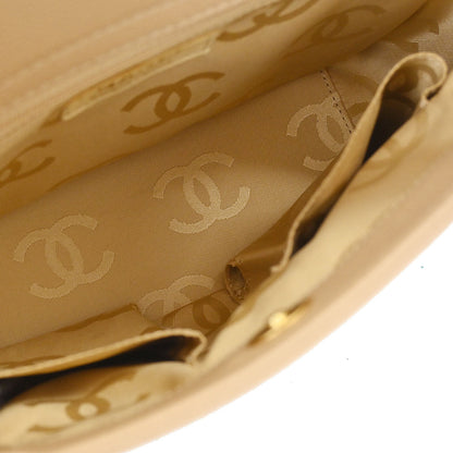 Chanel Beige Caviar 2way Shoulder Tote Bag