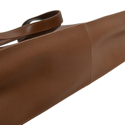 Chanel Brown Caviar Tote Handbag