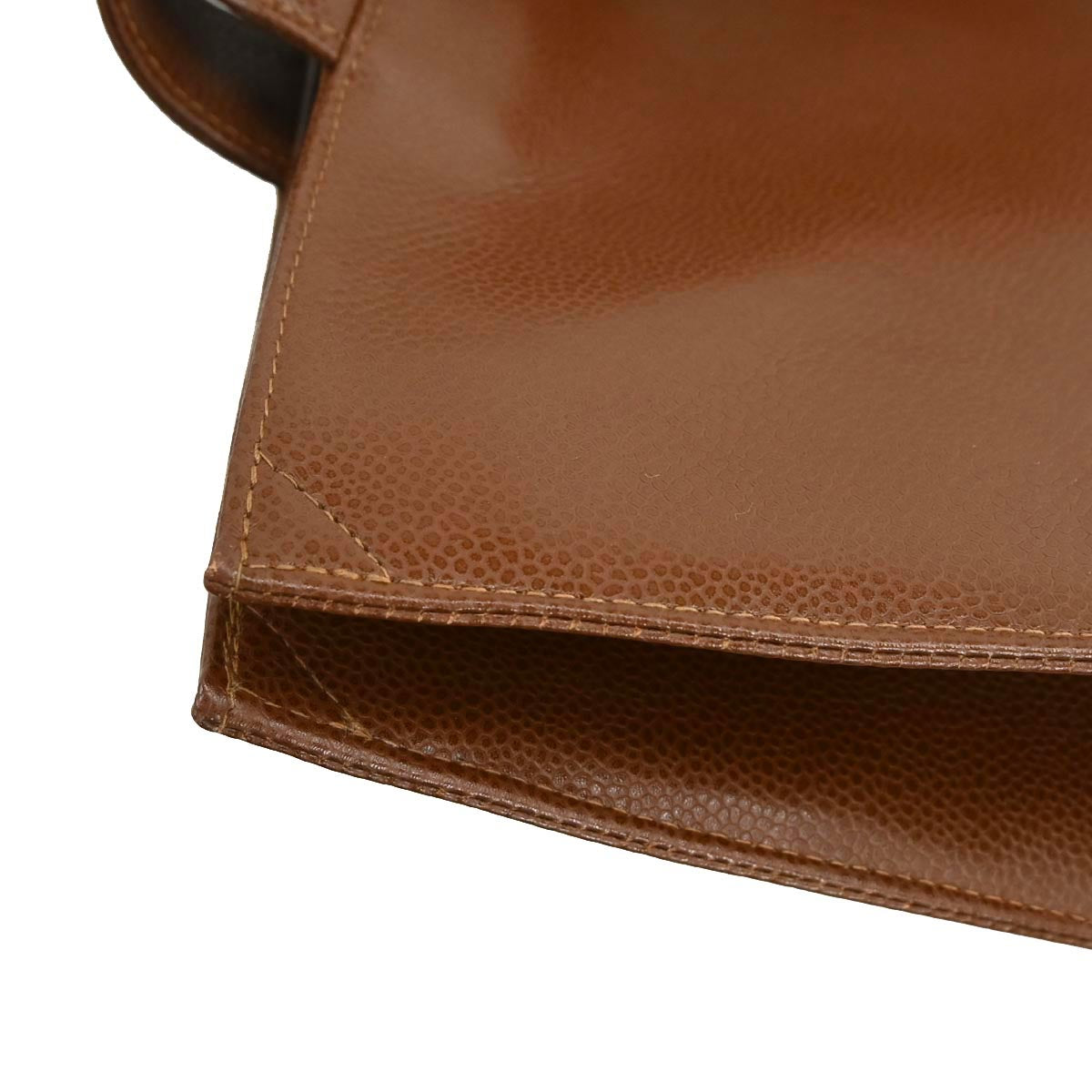 Chanel Brown Caviar Tote Handbag