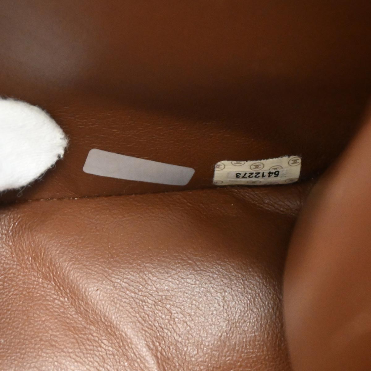 Chanel Brown Caviar Tote Handbag