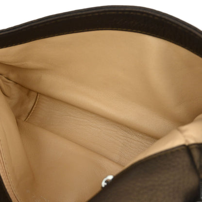 Chanel 2005-2006 Bronze Calfskin Luxury Line Handbag