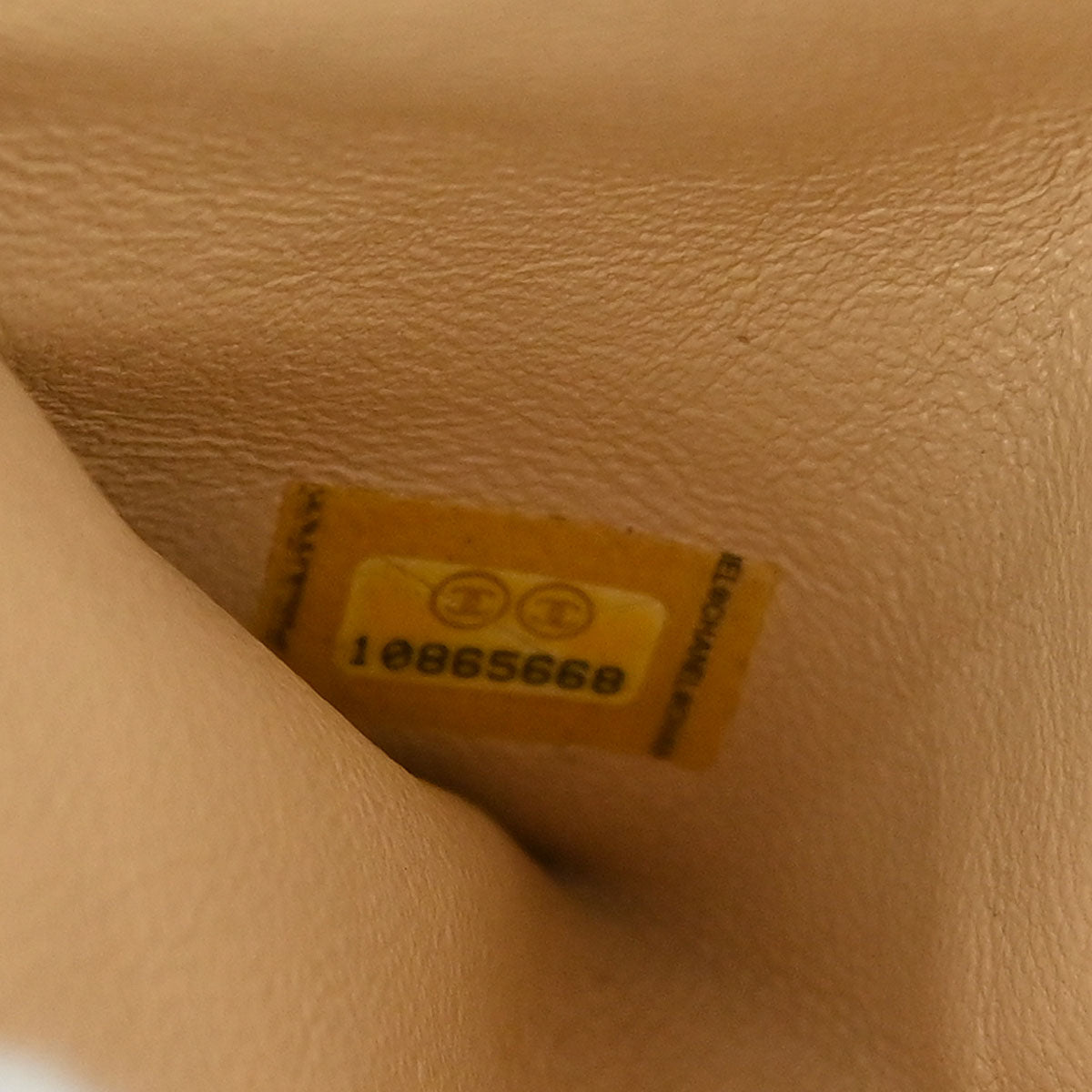 Chanel 2005-2006 Bronze Calfskin Luxury Line Handbag