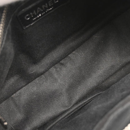 Chanel Black Lambskin Diamond Stitch Handbag