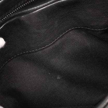 Chanel Black Lambskin Diamond Stitch Handbag