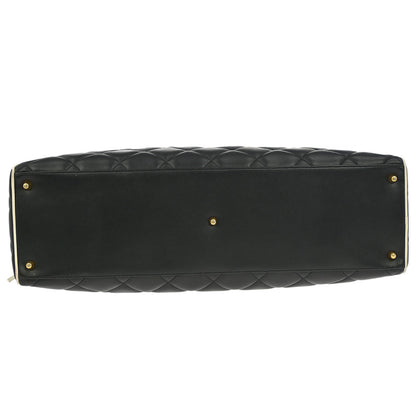 Chanel Black Calfskin Bowling Bag