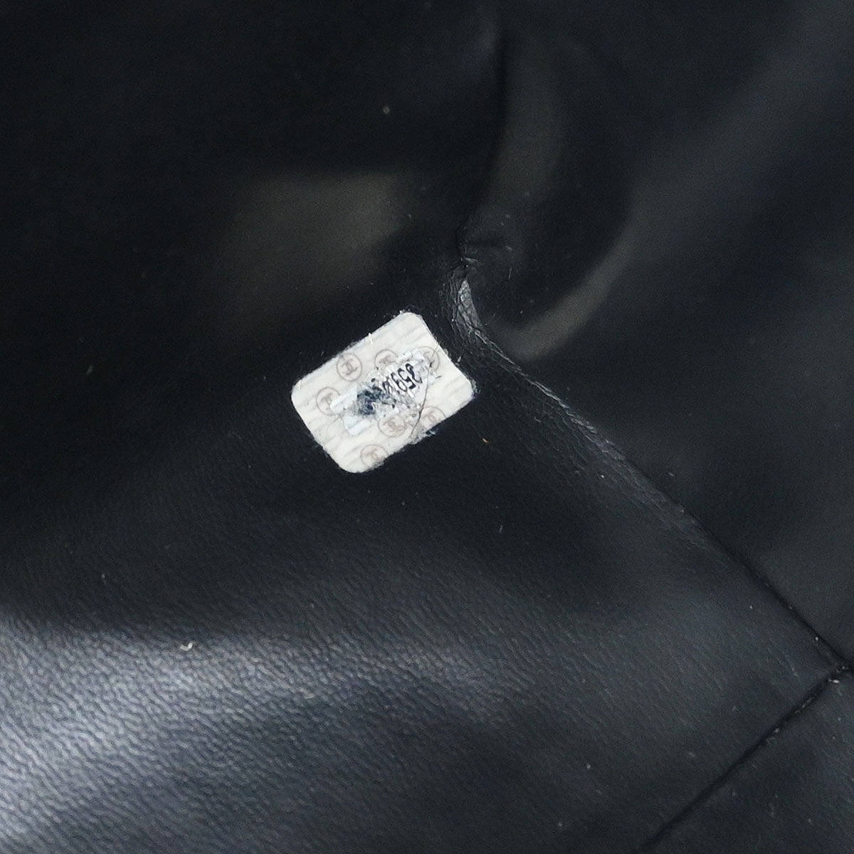 Chanel Black Calfskin Bowling Bag