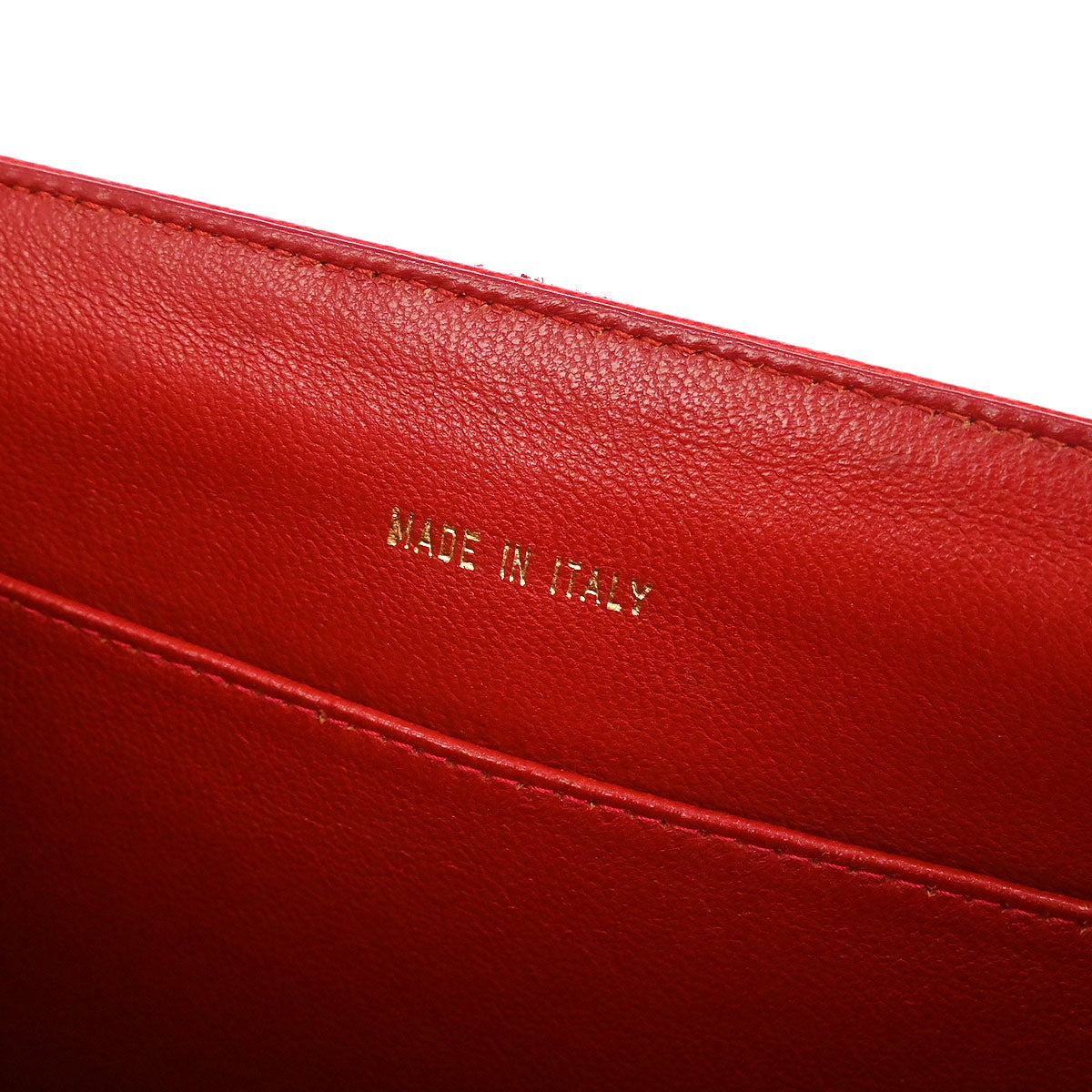 Chanel 1997-1999 Red Caviar Handbag