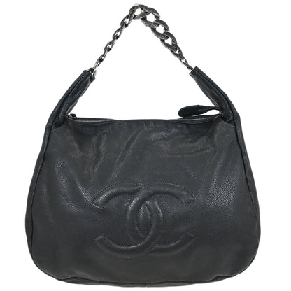 Chanel Black Caviar 31 Hobo Bag