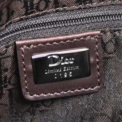 Christian Dior * Brown Suede Saddle Handbag