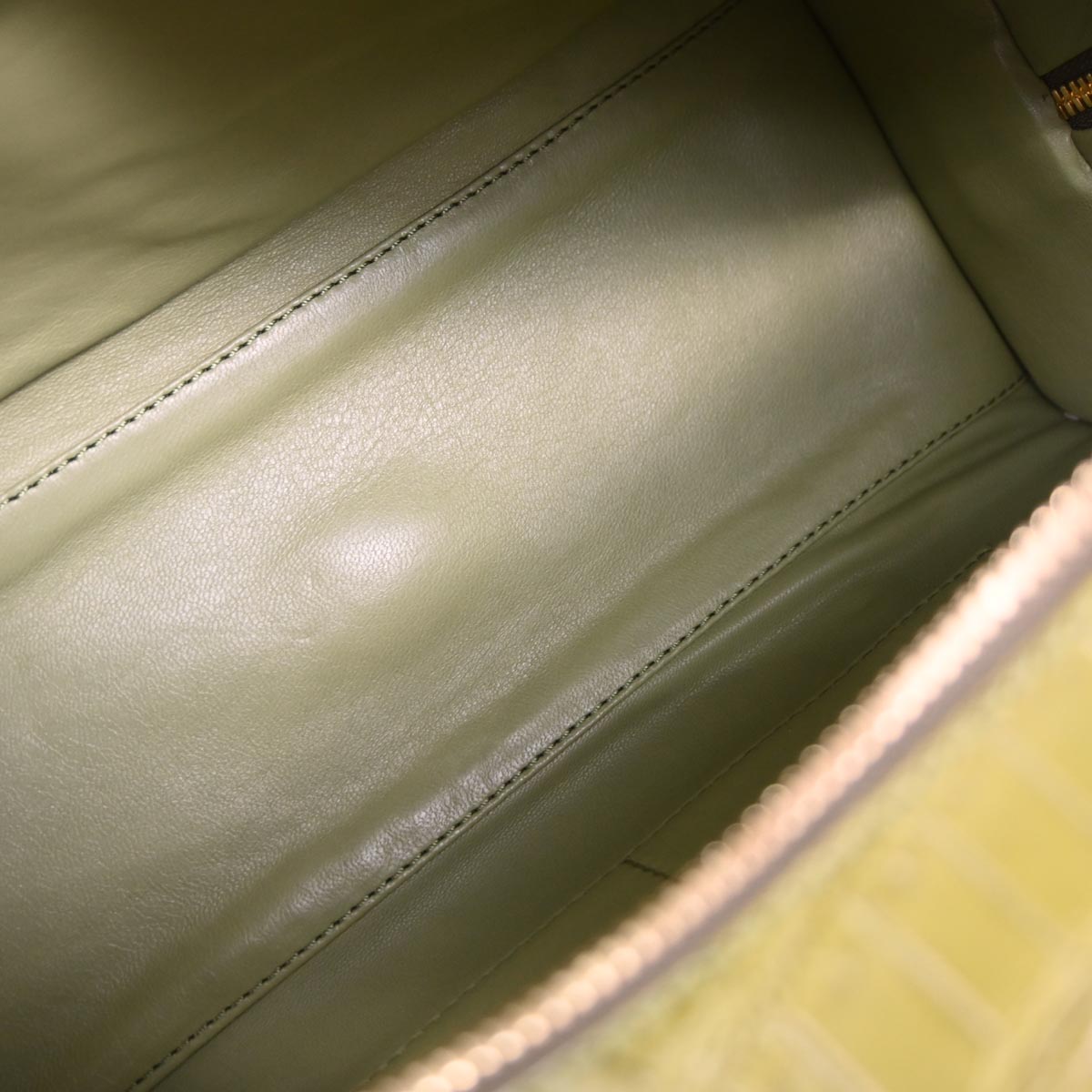 Loewe * Green Crocodile Amazona 28 Handbag