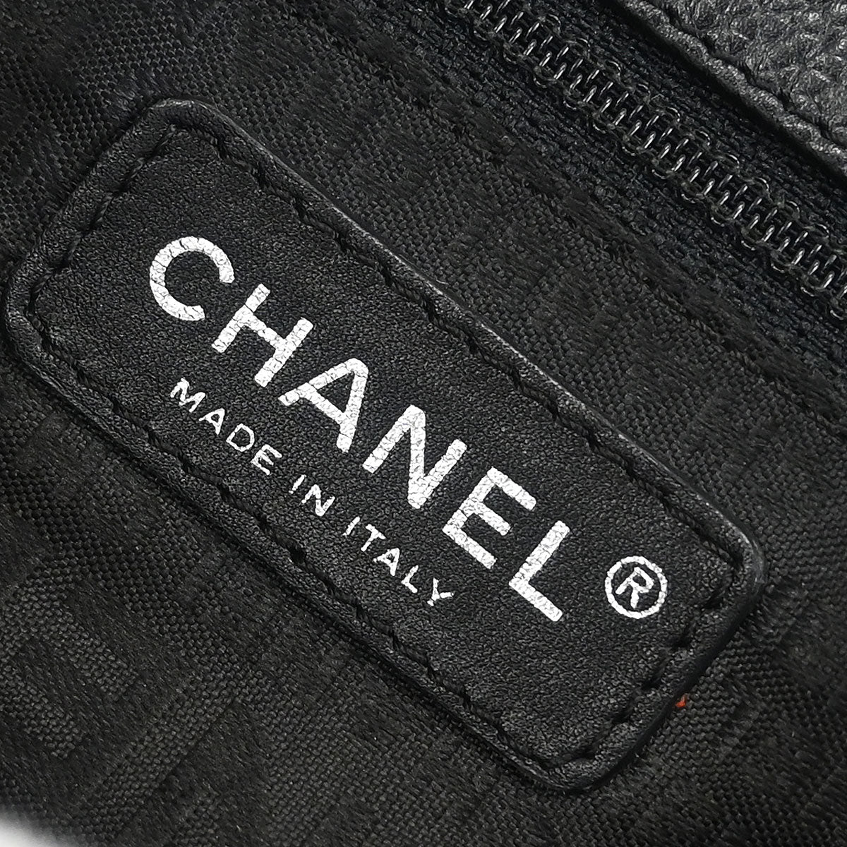 Chanel 2005-2006 Black Calfskin Mademoiselle Lock Cerf Executive Tote Bag